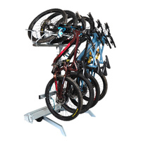 Single Trail Super-EFS Vertical Swing-Away 4 Bike Carrier - Passenger Side (Powercoated Finish)