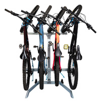 Single Trail SL100 Vertical 4 Bike Carrier (Zinc Finish)