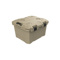 Rhino-Rack T54SBMDSB - TRED Storage Box 65L - Desert Sand With Black