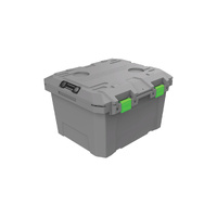 Rhino-Rack T54SBMG - TRED Storage Box 65L- Grey With Green