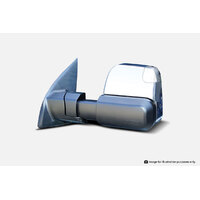 Chrome MSA Towing Mirrors  For Nissan Patrol Y92 2012 to Current | Electric | Heated | Indicators  