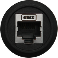 GME - RJ45 Pass-Through Adaptor - Universal Round